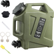 Contenitore d'acqua da campeggio - 11/12/18/25L Portatile con rubinetto per esterno - Carrello festa pesca camper