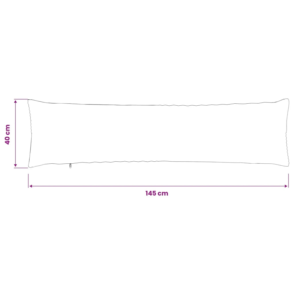 Federa ALMELO Grigio Chiaro 40 x 145 cm corduroy 914293