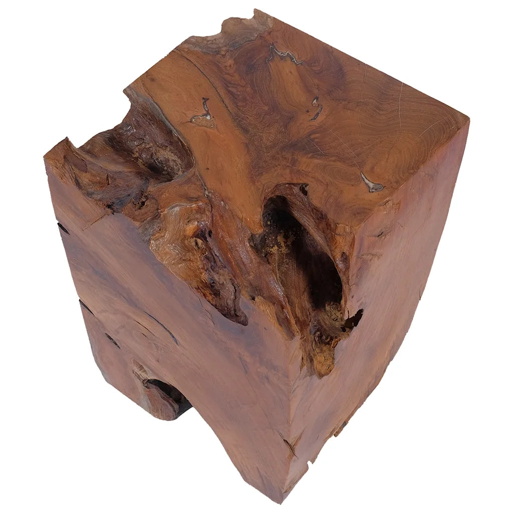 Sgabello in Legno Massello di Teak cod mxl 50682