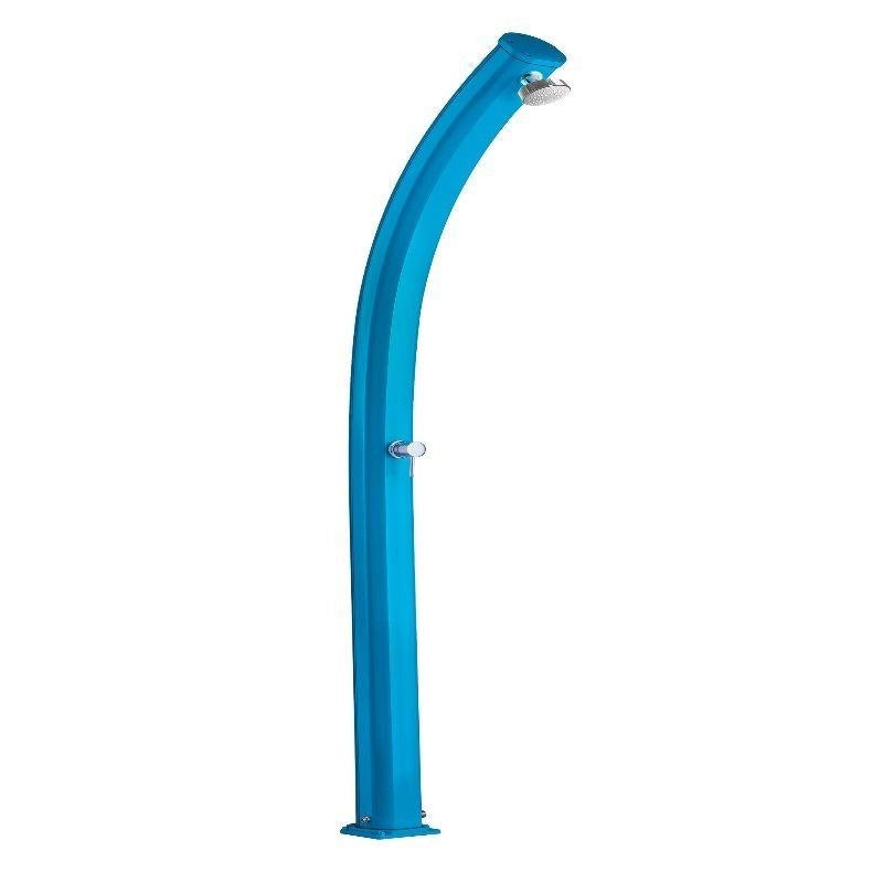 Doccia Tradizionale In Alluminio Jolly Con Miscelatore Colore Blu Cv-A505/5012