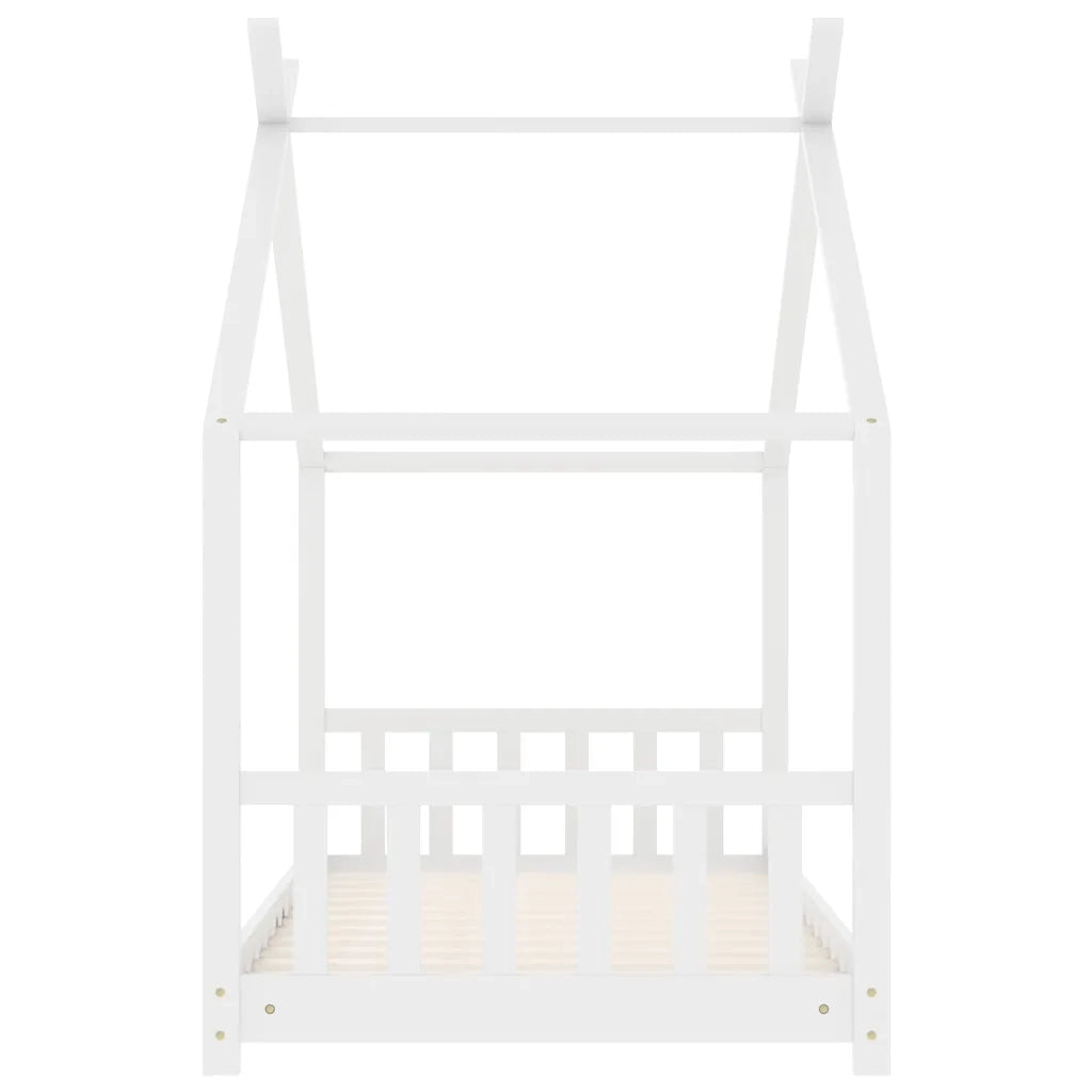 Giroletto per Bambini Bianco in Massello di Pino 70x140 cm 283367