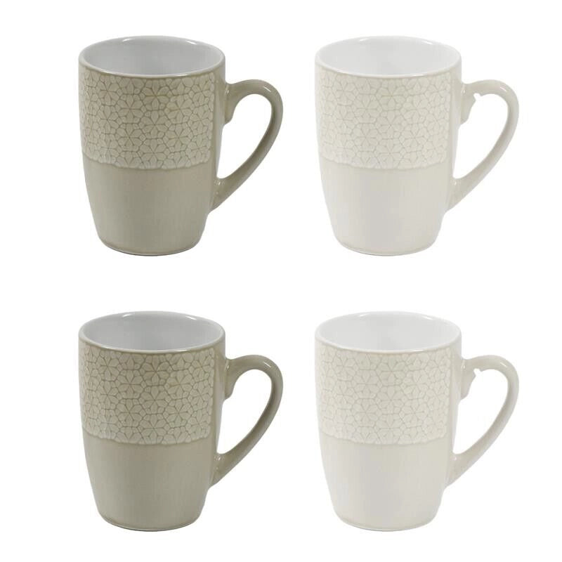 MAURY'S SET 4 TAZZE MUG DA 350CC IN COLORAZIONE ASSORTITO