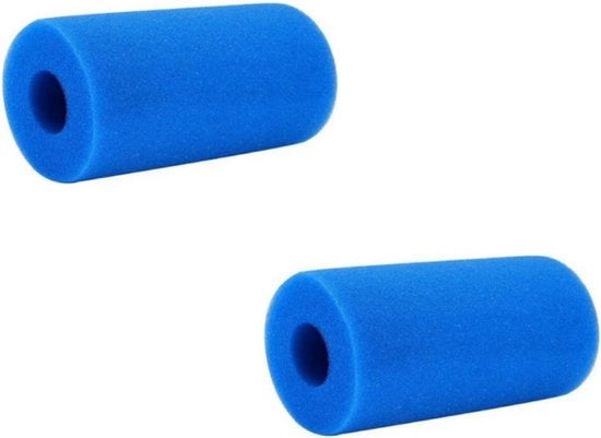Due Filtro Spons per Piscina - Filtro Spons per Piscina - Spons per Pulizia Piscina - Filtro Spons per Piscina - Adatto per Piscine Intex - Riciclabile e Lavabile