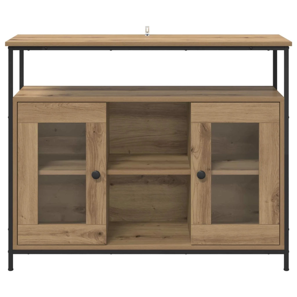 Credenza Rovere artigianale 100 x 35 x 80 cm Legno multistrato 882816