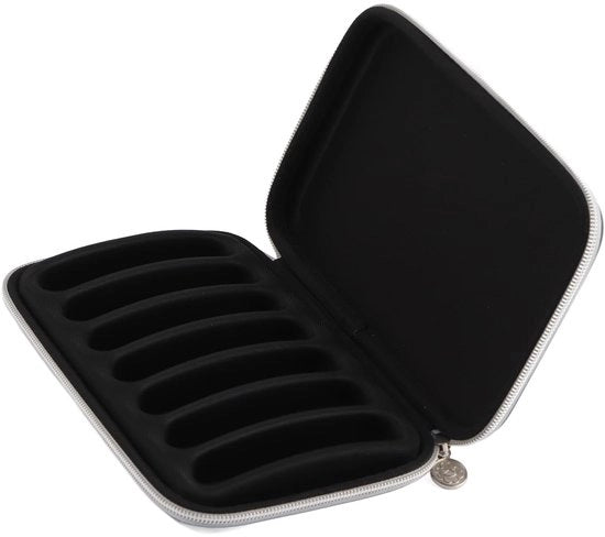 Tas a portafoglio con capacità grande - contenitore di conservazione - rivestimento in PU - tasca portatile - peso leggero - accessorio perfetto - valigetta di conservazione