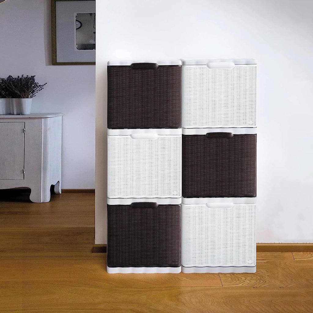Scarpiera Elegance Cm 40 x 30X40 H Colore Tortora Stefanplast