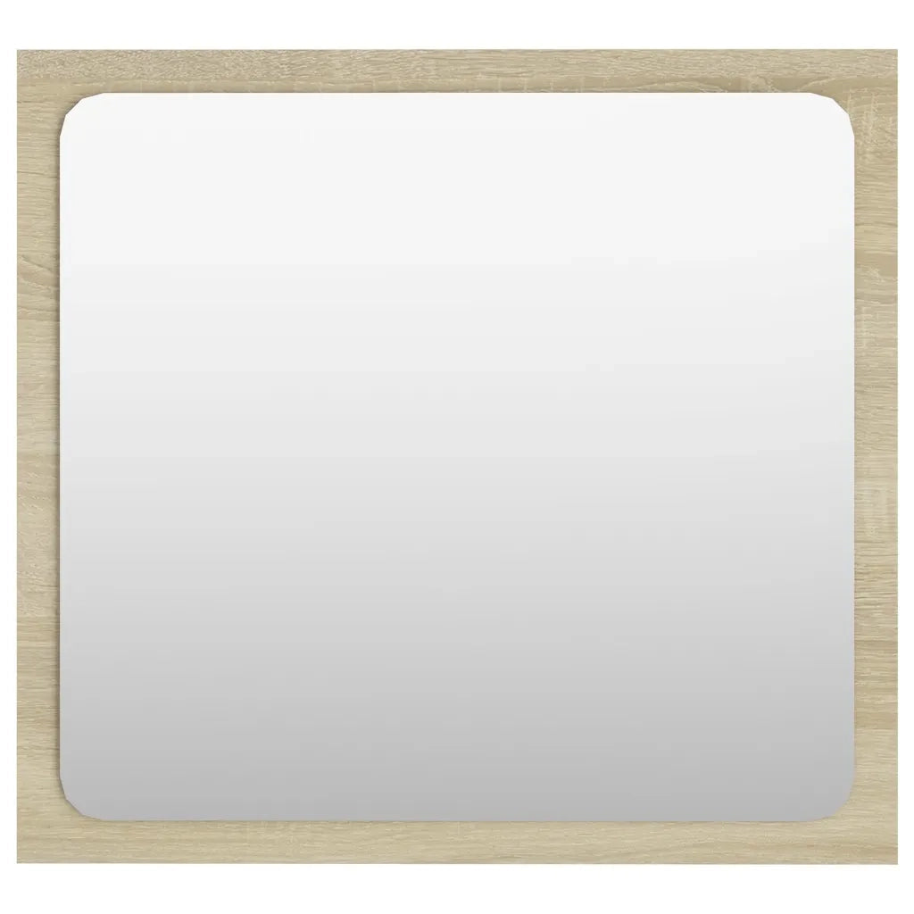 Specchio da Bagno Rovere Sonoma 40x1,5x37 cm in Truciolato cod mxl 59375