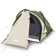Tenda da campeggio | Tenda da campo a Cupola per 2 Persone Verde Impermeabile