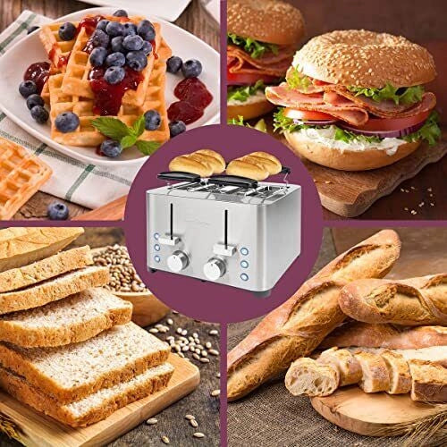 ProfiCook PC-TA 1252 7 1260 W Acciaio inox