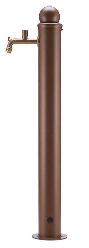Fontana da Giardino Alta con Rubinetto Belfer 42/ARM Ruggine