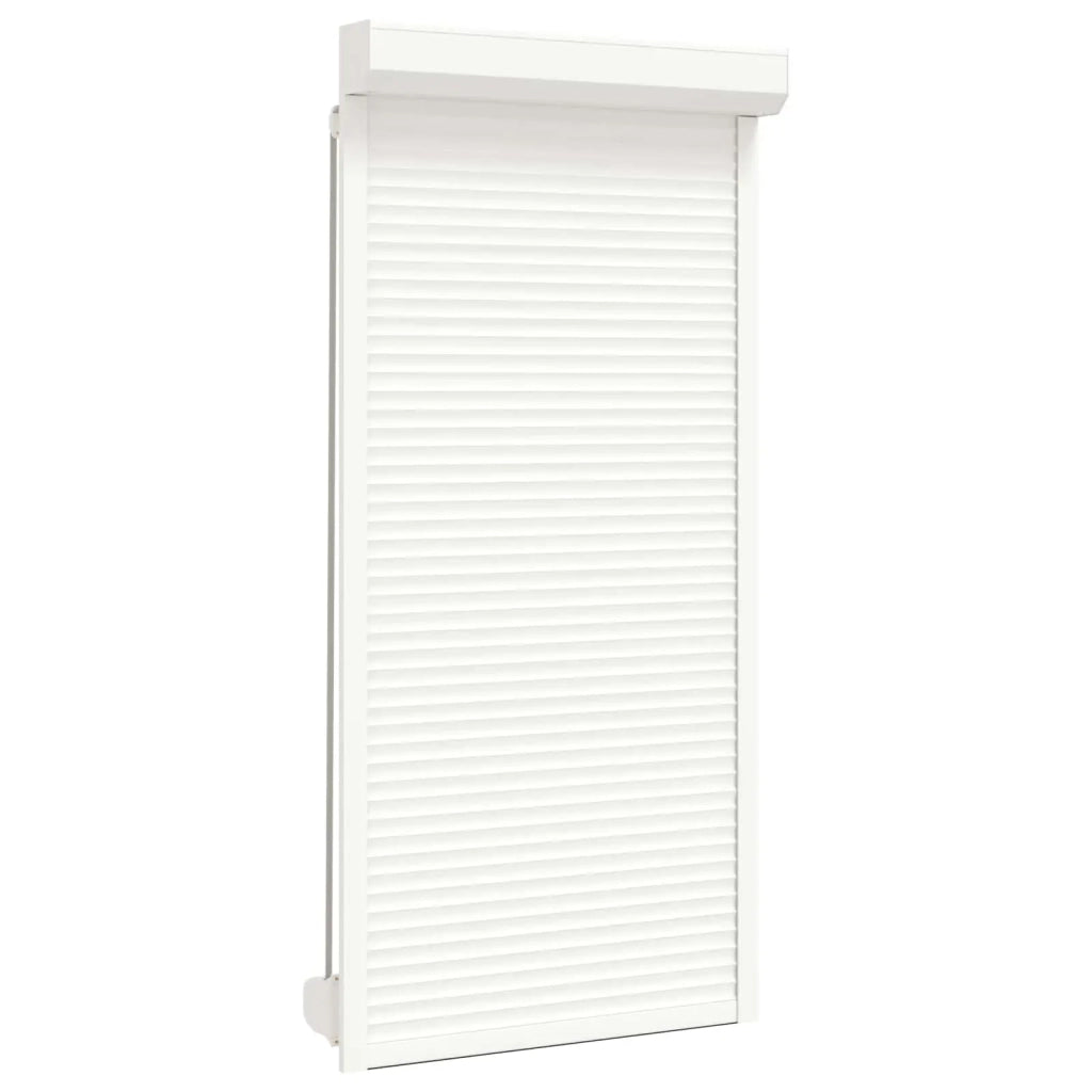 Persiana a rullo Bianco 100 x 210 cm Alluminio e poliuretano