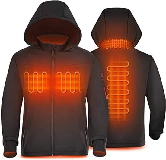Trui riscaldante - Hoodie riscaldante - Batteria 14400mAh - XL