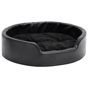 Lettino per Cani Nero 69x59x19 cm in Peluche e Similpelle CFW7734467