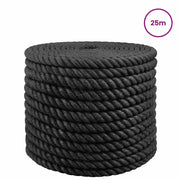 Corda | Fune di Juta 24 Nero 100% juta Tossa