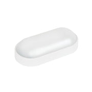 Alcapower Plafoniera LED Ovale 15W IP65 con Temperatura di Colore Selezionabile 3000K 4000K 6500K, Classe II, Alta Efficienza e Lunga Durata