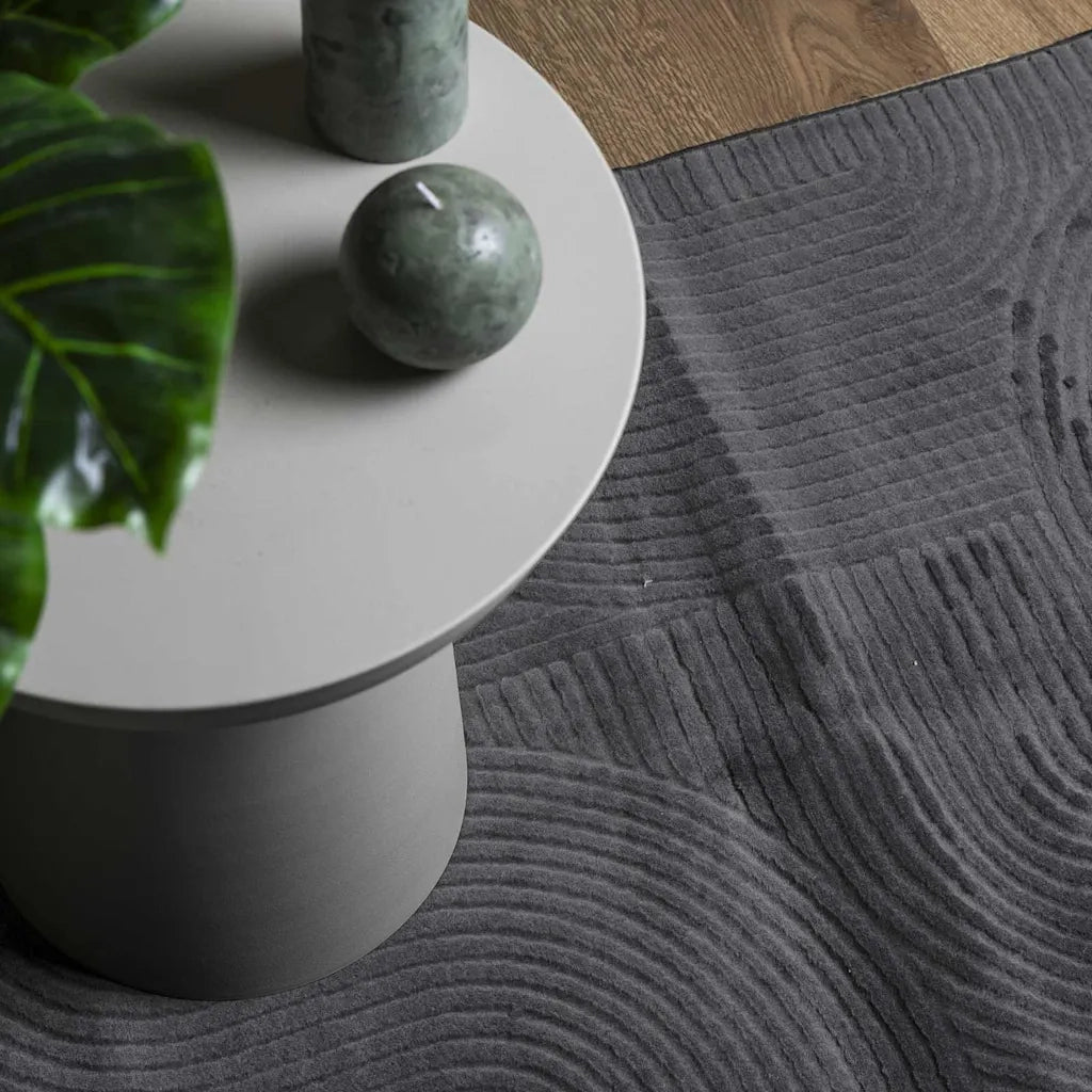 vidaXL Tappeto IZA a Pelo Corto Aspetto Scandinavo antracite 80x150 cm