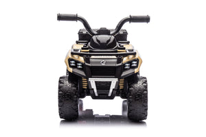 Quad Elettrico per Bambini Safari 6V con Bauletto Posteriore Beige