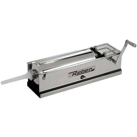 INSACCATRICE MANUALE INOX REBER 7 lt - 2 VelocitÃE - REBER