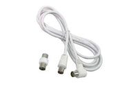 PROLUNGA TV CON CAVO MT.2 SPINA MASCHIO-FEMMINA + ADATTATORE MASCHIO- - 31060 - 5 pezzi FANTON