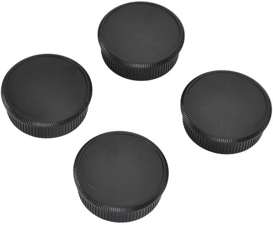 Set di coperture per corpo e obiettivo portatile - 4 pezzi - Leggero - Impermeabile e resistente ai graffi - Adatto per M42 - Copertura per corpo e obiettivo