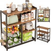Mobile da Cucina Marrone 80x35x95 cm Compatto e Funzionale