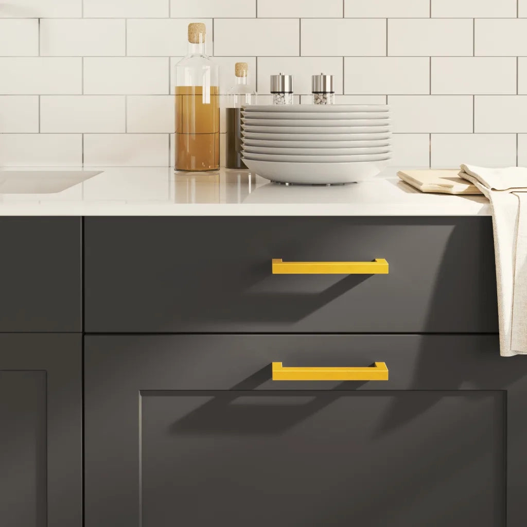 Maniglie per Mobili 20 pz Oro 128 mm in Acciaio Inox CFW1983196