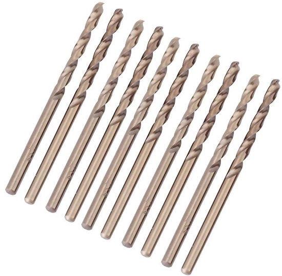 Set di foratura a spirale HSS per acciaio inossidabile e metallo, accessori per macchina da forare di alta qualità, precisione e durata.