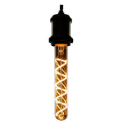 ZMH Lampadina LED Edison tubolare vintage E27 4W bianco caldo