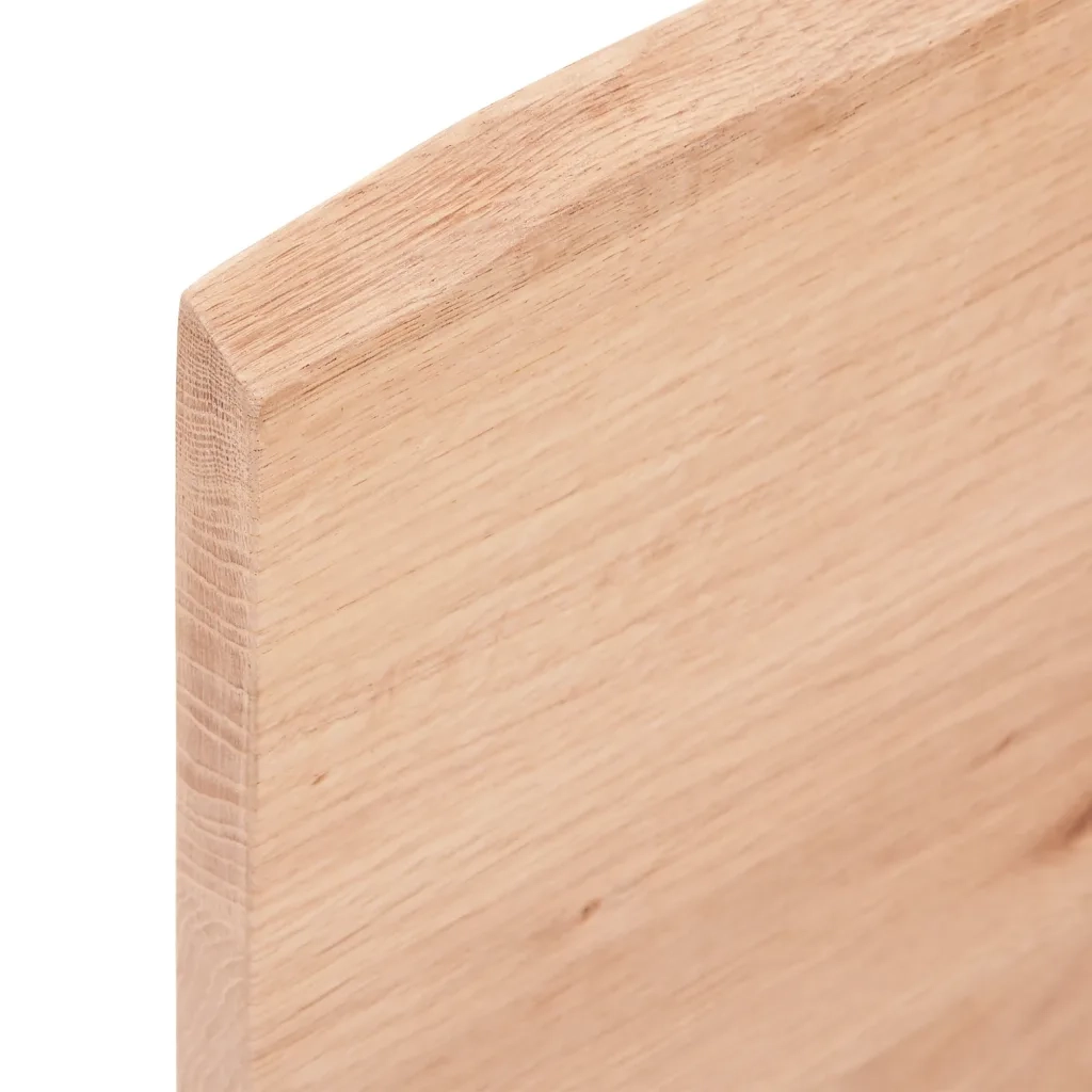 Piano Bagno Marrone Chiaro 40x60x2 cm Legno Massello Trattato CFW2011673