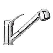 Trade Shop - Miscelatore Monocomando Per Lavello Cucina Doccetta Estraibile Flessibile -