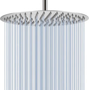 Testa d'acqua per doccia 16 pollici - Acciaio inossidabile lussuoso - Design moderno