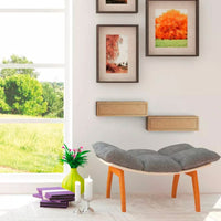 Mensola da Parete 1 Cassetto 45x13,4x23,7 cm in Fibra di Legno Lego Maxi Rovere Scuro