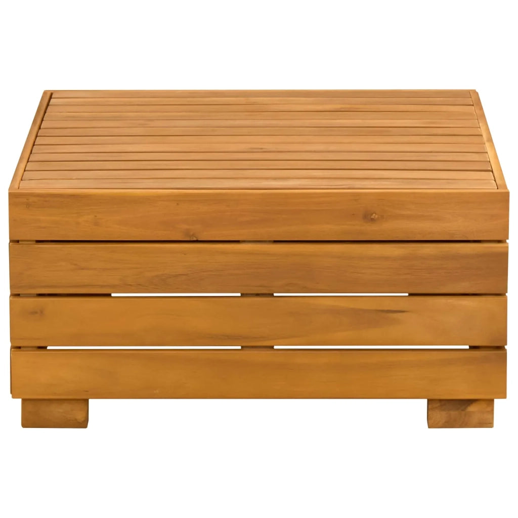 Salotto da Giardino-Set Lounge da Giardino 2 Pezzo Marrone Legno di Acacia Massello 705219