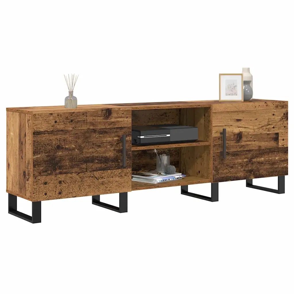 Mobile TV-Credenza per TV-Console TV Legno vecchio 150 x 30 x 50 cm Legno multistrato 631536