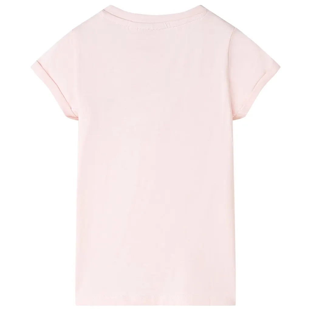 Maglietta da Bambina Rosa Tenue 140