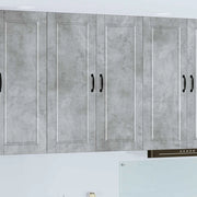 Pannello lavastoviglie Grigio cemento 80 x 31 x 100 cm 885498
