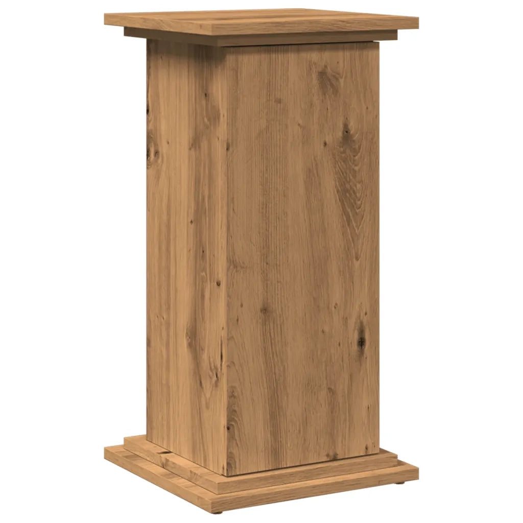 Espositore Portaoggetti Rovere Artigianale 31x30x60 Truciolato 854624