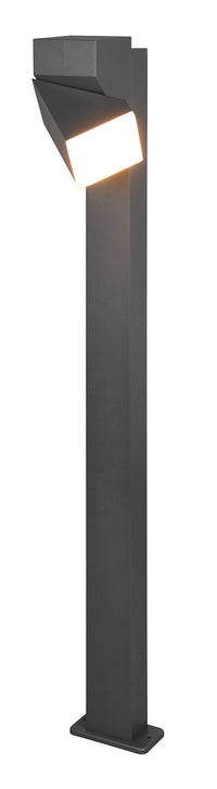 Lampada Palo da Esterno a LED SMD in Allumnio Pressofuso Antracite