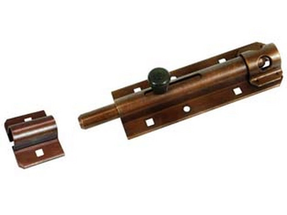 10pz catenaccio portalucchetto asta tonda art.250 - mm.200x44 cod:ferx.fer220705