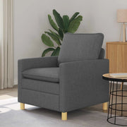Divano Grigio Scuro Tessuto 42028748
