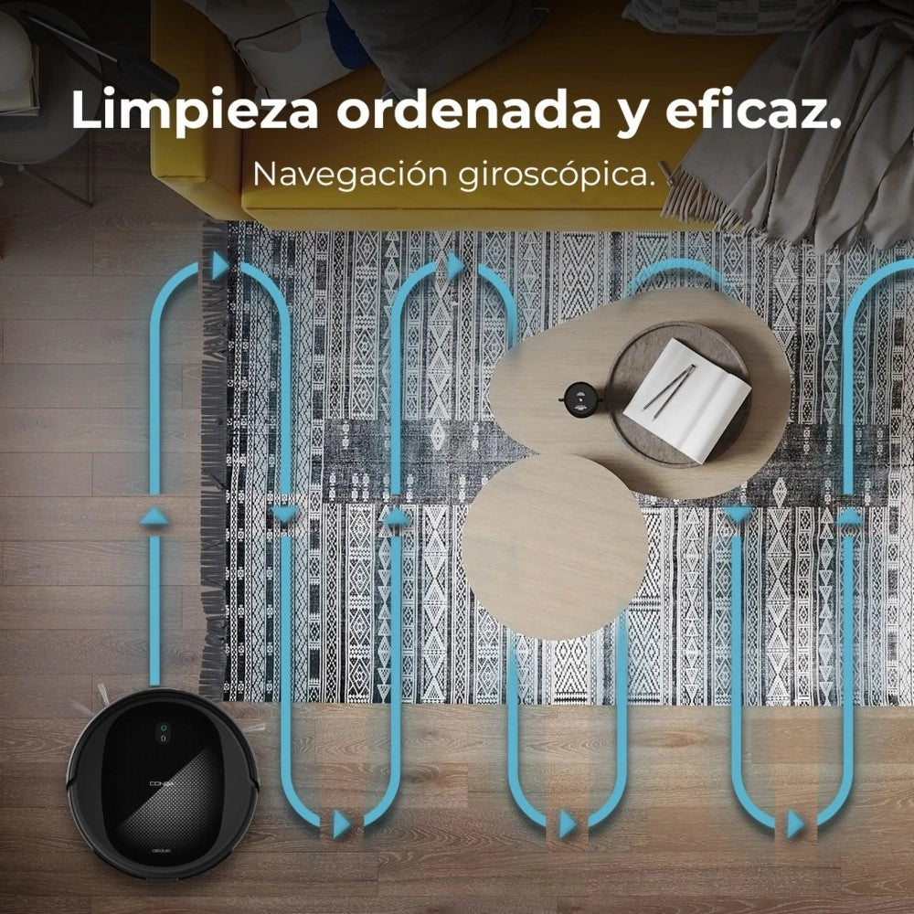 Robot aspirapolvere Cecotec Conga M20 sensori anticaduta doppia spazzola laterale e collegamento app