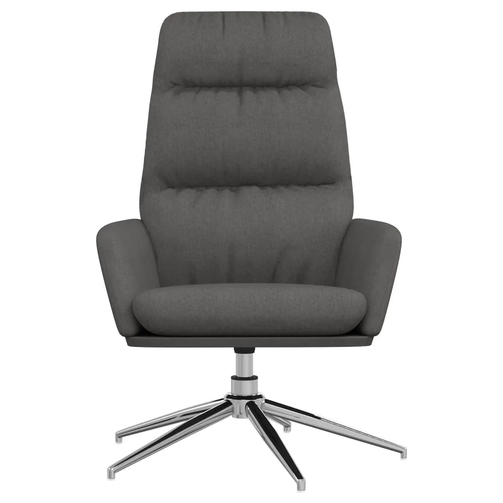 Poltrona Relax Grigio Scuro in Tessuto cod mxl 14179