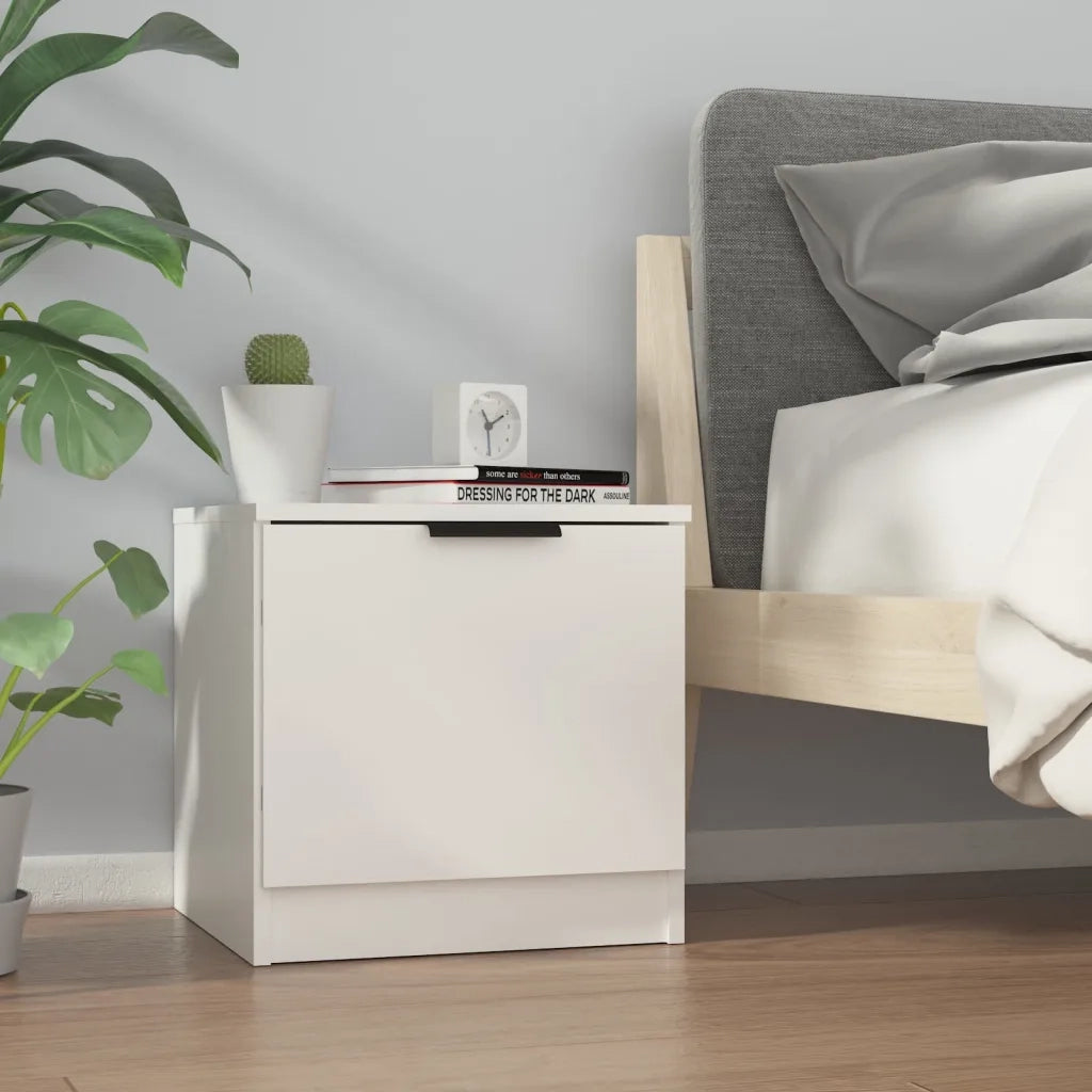 Comodino Bianco 40x39x40 cm cod mxl 30868