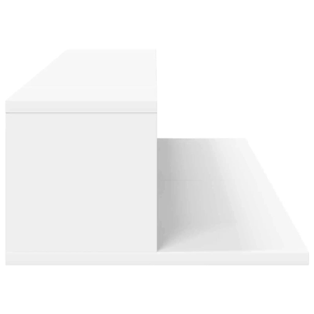 Scrivania studio Bianco 110 x 36 x 19,5 cm Legno ingegnerizzato 8006708