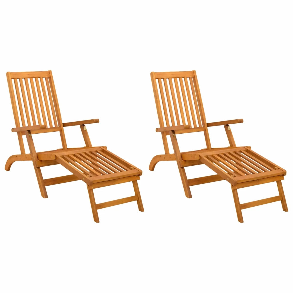 Lettino prendisole reclinabile e pieghevole 2 pcs