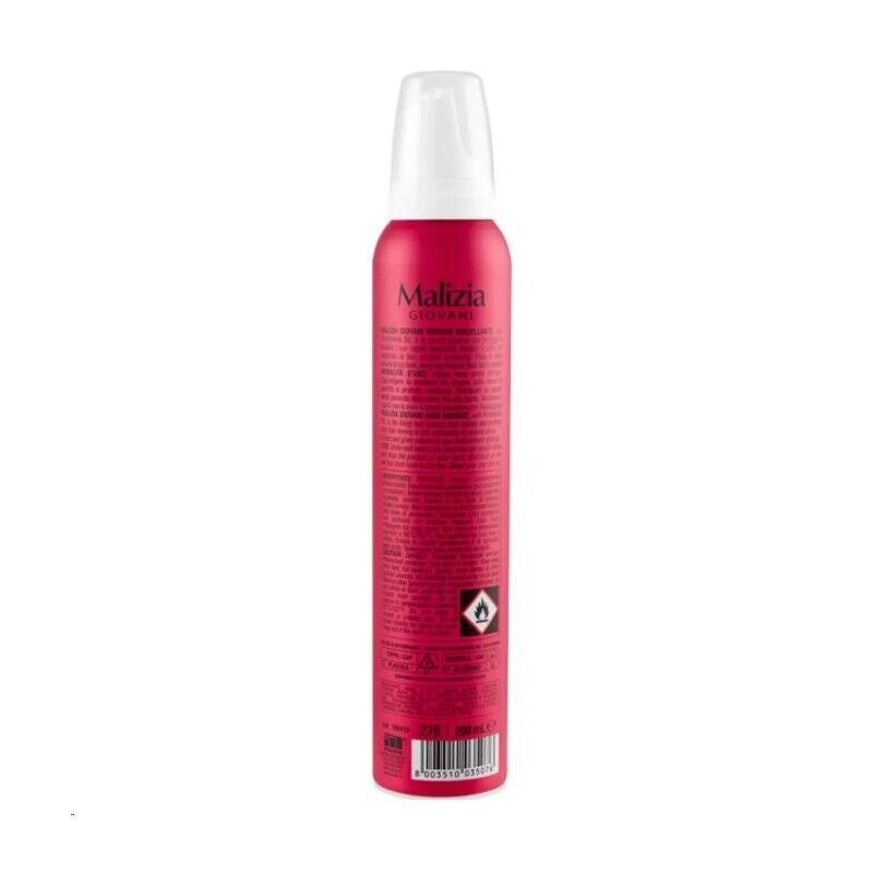 MALIZIA GIOVANI PUMP IT B5 PRO-VIT MOUSSE MODELLANTE TENUTA FORTE 200 ML