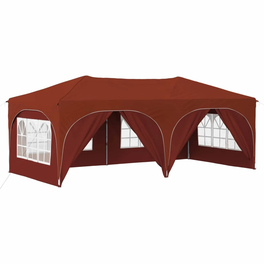 Tenda per feste a pop-up-Gazebo Terracotta 575 x 288 x 245 cm 986665