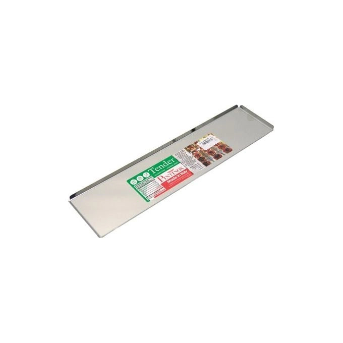PINTINOX 3391260 Tender Vassoio in Acciaio Inox 60x20x1 cm finitura lucida a specchio colore Acciaio