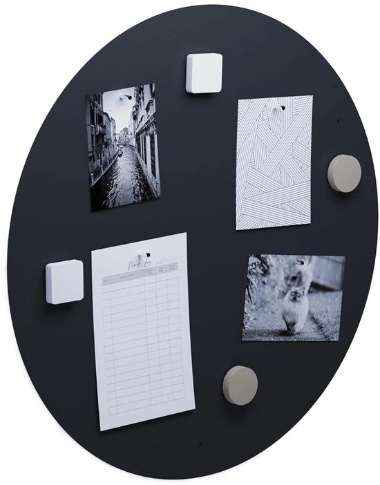 Tavolo magnetico a forma di tavolo - 50 cm - adatto per appunti e souvenir - con 4 magneti