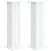 Supporto per piante | Sostegno per piante 2 pz Bianco 30,5 x 30 x 100,5 cm